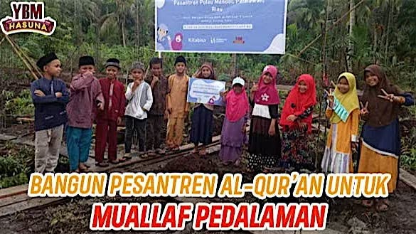 Tuntaskan Pembangunan Pesantren Pelosok Pulau Mendol